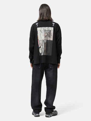 CAV EMPT Willow Long Sleeve T Black, T-Shirts