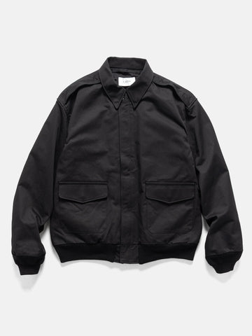 CIOTA A-2 Flight Jacket Black, Bomber Jackets