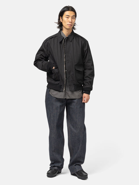 CIOTA A-2 Flight Jacket Black, Bomber Jackets