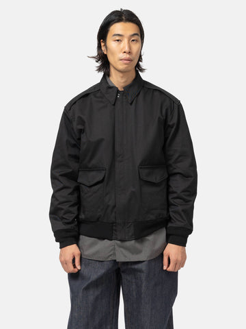 CIOTA A-2 Flight Jacket Black, Bomber Jackets