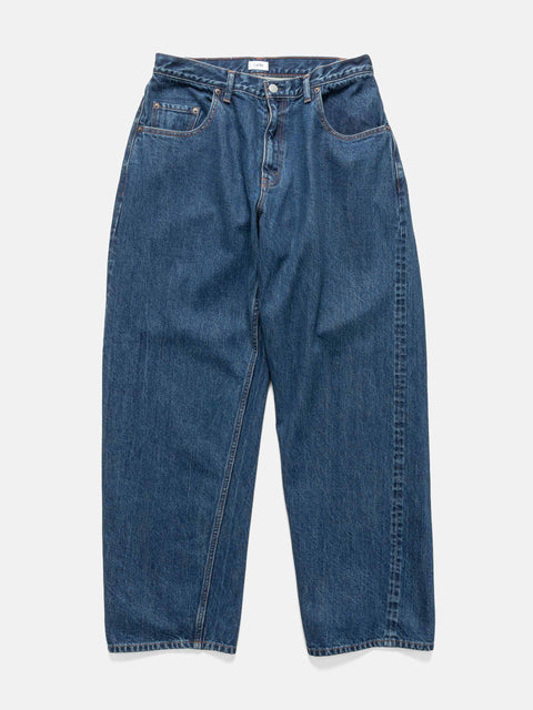 CIOTA Baggy 5 Pocket Pants Dark Blue Damage, Jeans