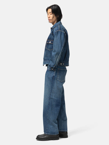 CIOTA Baggy 5 Pocket Pants Medium Blue, Jeans