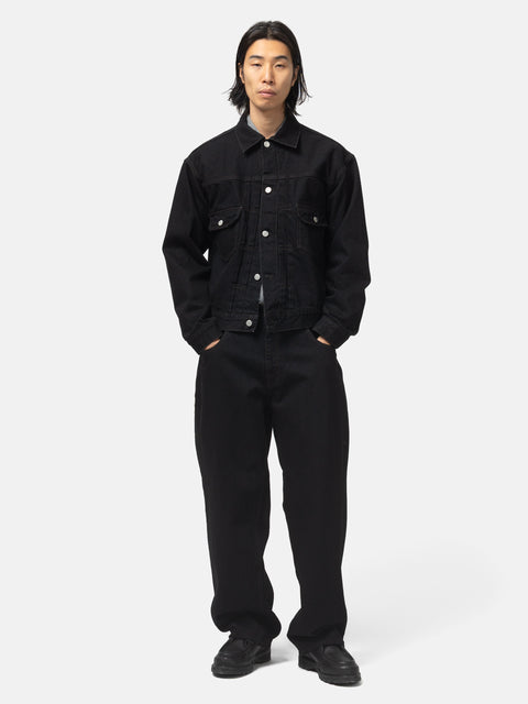 CIOTA Double Pocket Denim Jacket Black (One Wash), Denim Jackets
