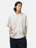 CIOTA Open Collar Short Sleeve Shirt Light Gray, Shirts