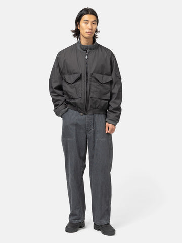 CIOTA US NAVY WEP G-8 Flight Jacket Charcoal Grey, Bomber Jackets