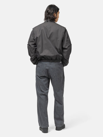 CIOTA US NAVY WEP G-8 Flight Jacket Charcoal Grey, Bomber Jackets