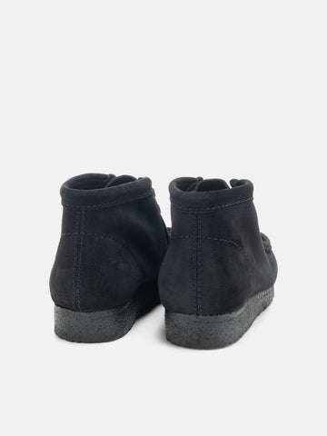 Clarks Originals Wallabee Boot Black Suede, Boots