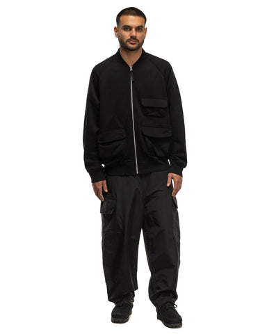 Comme Des Garcons HOMME Wide Leg Cargo Pant Black, Bottoms