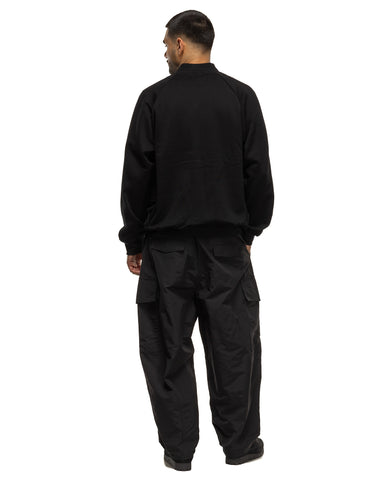 Comme Des Garcons HOMME Wide Leg Cargo Pant Black, Bottoms