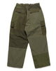 Comme Des Garcons HOMME Cordura Patchwork Pant Olive, Bottoms