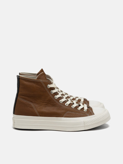 Converse Chuck Taylor FS Premium Leather Hi Chestnut/Black/Snow White, Sneakers