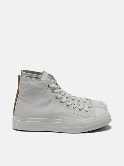 Converse Chuck Taylor FS Premium Leather White/Brown Sugar, Sneakers