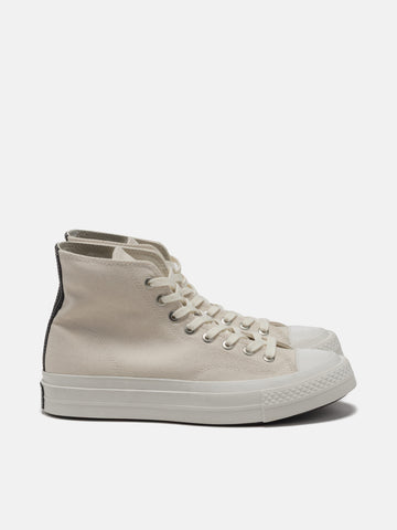 Converse Chuck Taylor FS Vintage Heavyweight Canvas Natural Undyed/Marshmallow/Black, Sneakers