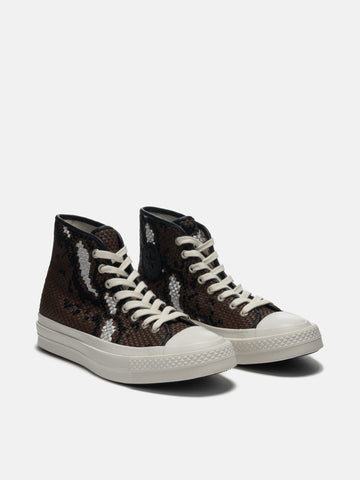 Converse Chuck Taylor FS Woven Leather Brown/Snow White/Black, Sneakers
