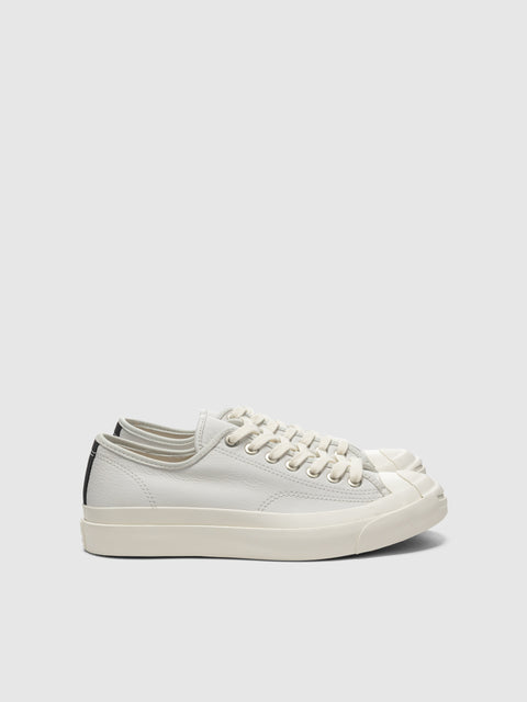 Converse x Jack Purcell Leather White/Marshmallow/Black, Sneakers