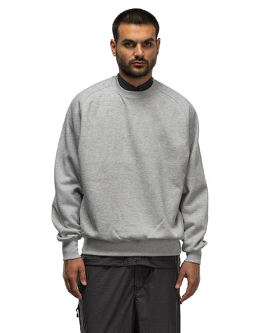 DAIWA Tech Sweat Crew Freedom Sleeve Top Grey, Sweaters