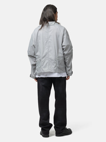 DAIWA Tech Travel Short Jacket Lt. Gray, Jackets