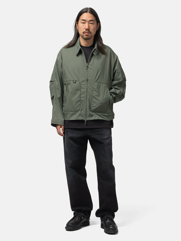 DAIWA Tech Travel Short Jacket Sage, Jackets