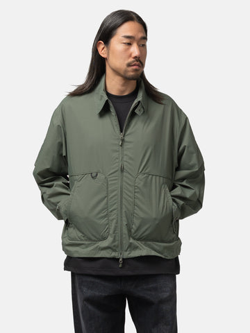 DAIWA Tech Travel Short Jacket Lt. Gray, Jackets