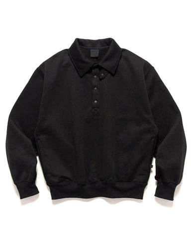 DAIWA Tech Sweat Snap Pullover Black, Sweaters