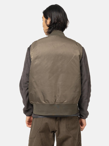 DAIWA Tech 2Way MA-1 Down Jacket Brown Khaki, Bomber Jackets