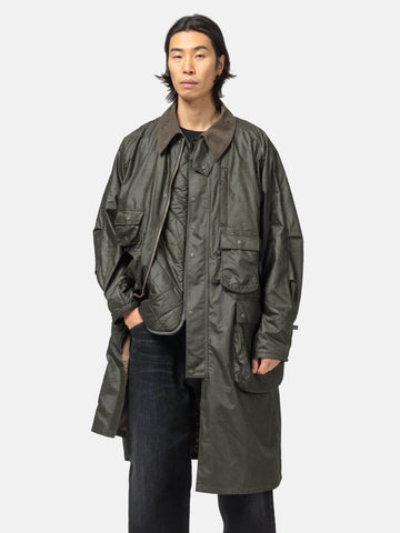 DAIWA Tech British Hunter Coat Dark Green, Coats