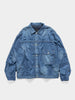 DAIWA Tech Denim Jacket Indigo, Trucker Jackets