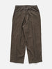 DAIWA Tech Easy Trousers Corduroy Brown Khaki, Trousers