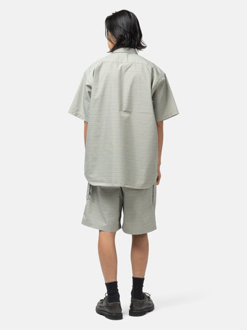 DAIWA Tech Fishing Shirt S/S Summer Plaid Lt. Gray, Shirts