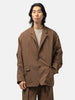 DAIWA Tech Loose 2B Jacket Brown Gray, Jackets