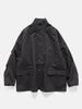 DAIWA Tech Loose 2B Jacket Herringbone Charcoal, Jackets