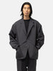 DAIWA Tech Loose 2B Jacket Herringbone Charcoal, Jackets