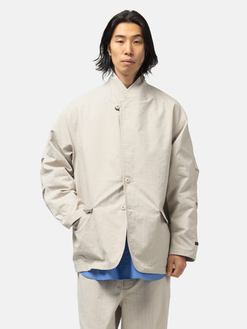 DAIWA Tech Loose 2B Jacket Herringbone Ecru, Jackets