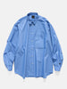 DAIWA Tech Regular Collar Shirt L/S Solid Sax, Shirts