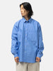 DAIWA Tech Regular Collar Shirt L/S Solid Sax, Shirts