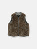 DAIWA Tech Reversible British Hunter Fur Vest Brown Khaki, Vests