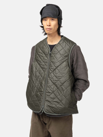 DAIWA Tech Reversible British Hunter Fur Vest Brown Khaki, Vests