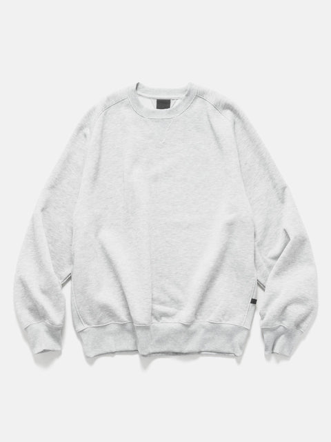 DAIWA Tech Sweat Crew Freedom Sleeve Heather Gray, Sweatshirts