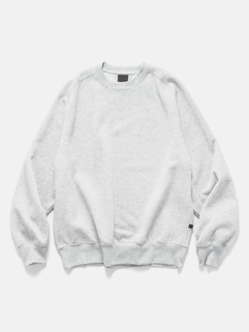 DAIWA Tech Sweat Crew Freedom Sleeve Heather Gray, Sweatshirts