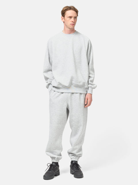 DAIWA Tech Sweat Crew Freedom Sleeve Heather Gray, Sweatshirts