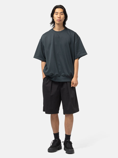 DAIWA Tech Sweat Crew S/S Ink Black, Sweatshirts