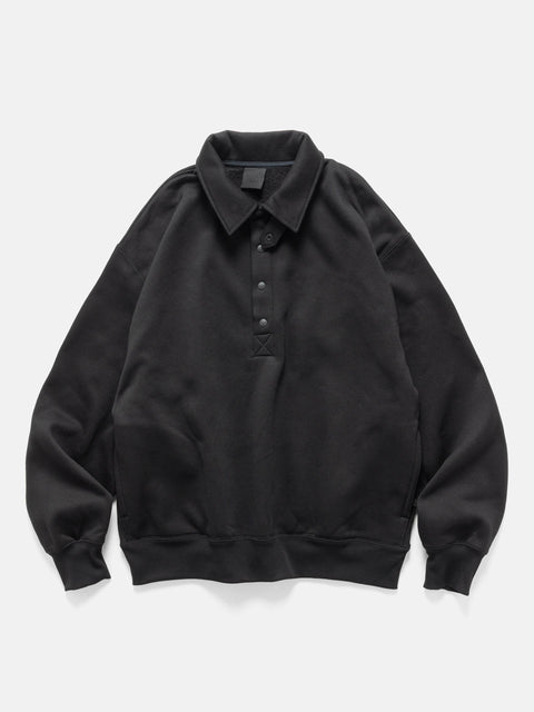 DAIWA Tech Sweat Snap Pullover Black, Sweatshirts