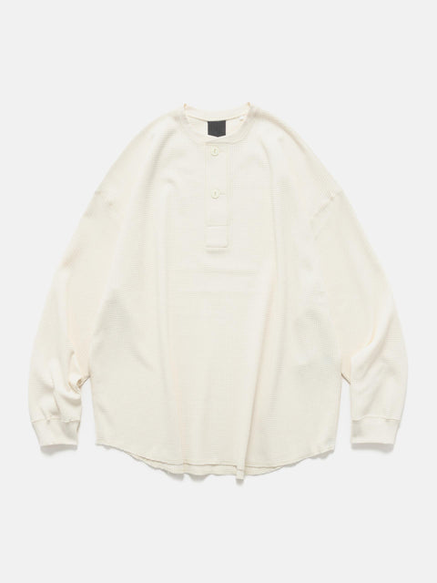 DAIWA Tech Thermal Henley L/S Ecru, Sweatshirts