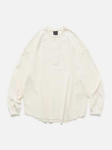 DAIWA Tech Thermal Henley L/S Ecru, Sweatshirts