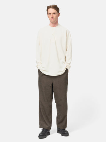 DAIWA Tech Thermal Henley L/S Ecru, Sweatshirts