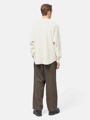 DAIWA Tech Thermal Henley L/S Ecru, Sweatshirts