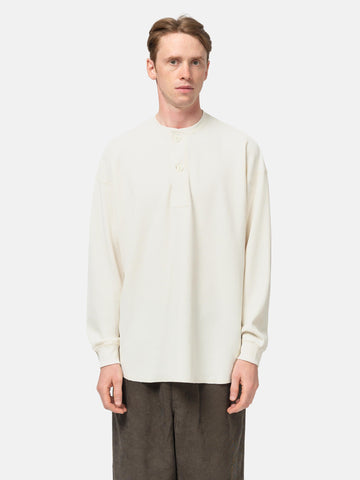 DAIWA Tech Thermal Henley L/S Ecru, Sweatshirts