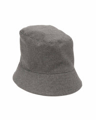 Bucket Hat PC Hopsack Grey - HAVEN