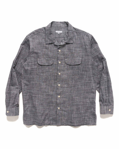 Engineered Garments Classic Shirt Cotton Slab Black, Shirts