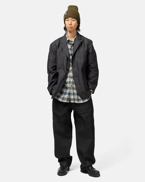 Engineered Garments 14oz Cone Denim Fatigue Pant Black, Pants